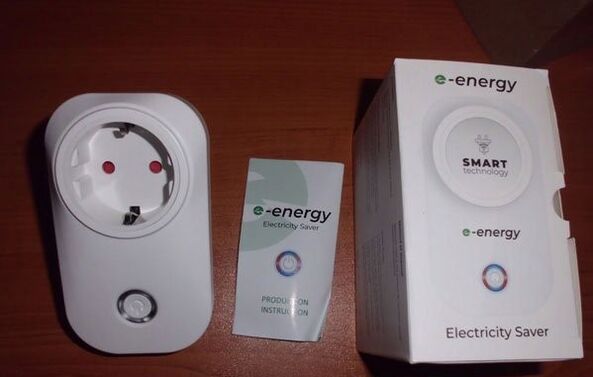 Foto do soquete, experiência de uso de E-Energy